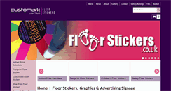Desktop Screenshot of floor-stickers.co.uk
